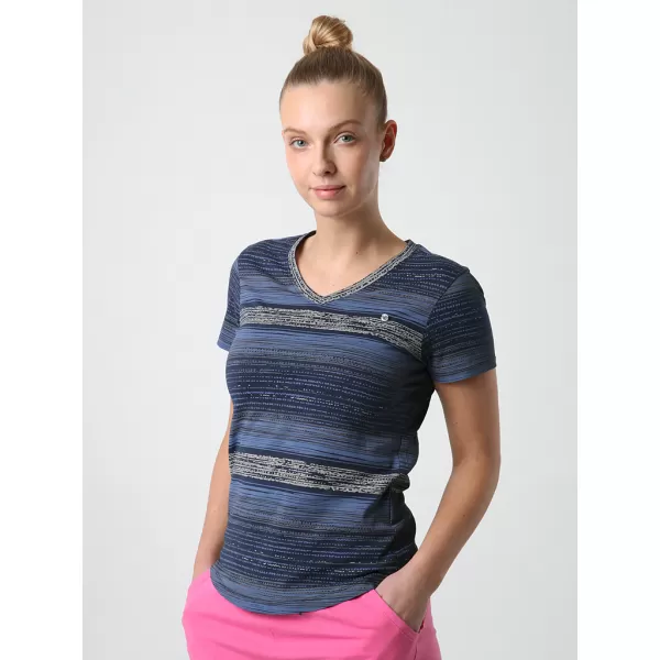  Tricou pentru femei LOAP BAJNA ALBASTRU 