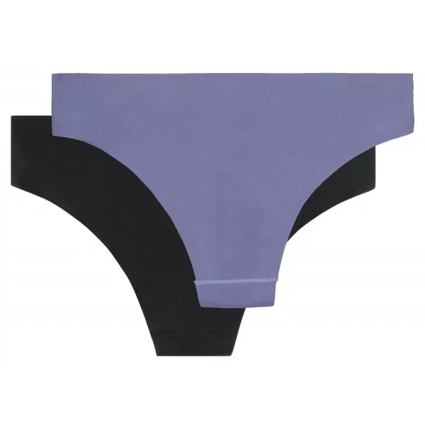  Chiloți de damă pachet de 2 KILPI 2P NELIA-W RL0222KI NEGRU/ALBASTRU MARIN 