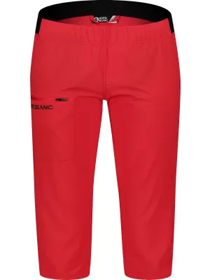 Pantaloni 3/4 dama NORDBLANC ALLEVIATE NBSPL7631 ROŞU