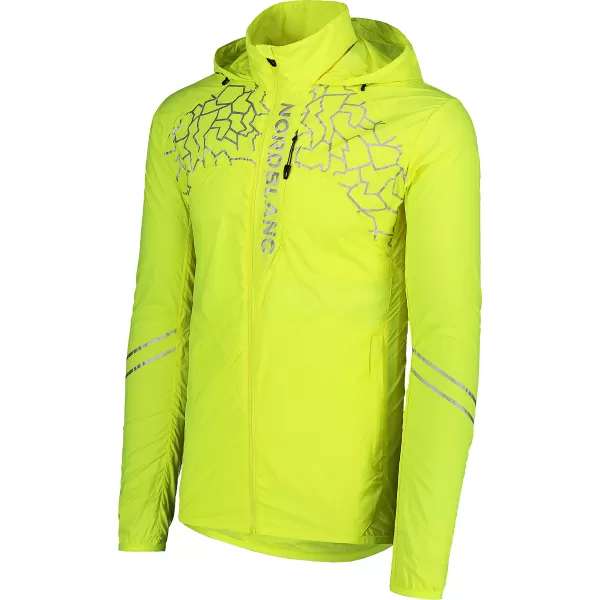  Jachetă pentru bărbați NORDBLANC WELL-BEING NBSJM7602 VERDE FLUORESCENT 