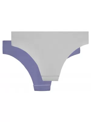 Chiloți de damă pachet de 2 KILPI 2P NELIA-W RL0222KI GRI/ALBASTRU ÎNCHIS