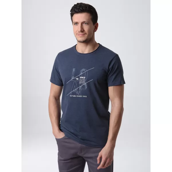  Tricou pentru bărbați LOAP BEERT ALBASTRU 