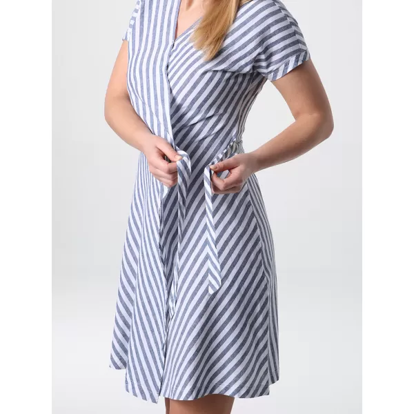  Rochie LOAP NELLY ALBASTRU 