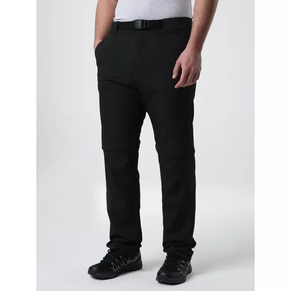  Pantaloni softshell pentru bărbați LOAP URFINN NEGRU/ALB 