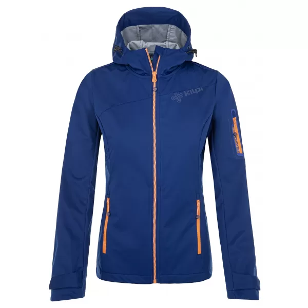  Jachetă softshell pentru femei KILPI BELTRA-W RL0104KI ALBASTRU ÎNCHIS 