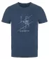 Tricou pentru bărbați LOAP BEERT ALBASTRU