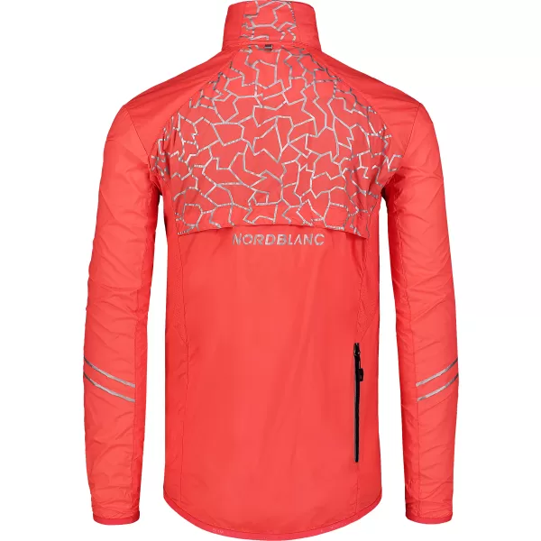  Jachetă pentru bărbați NORDBLANC WELL-BEING NBSJM7602 NEON CORAL DE FOC 