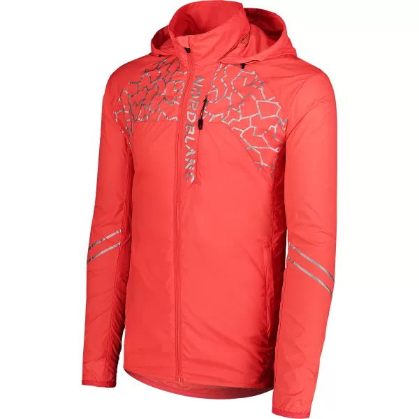  Jachetă pentru bărbați NORDBLANC WELL-BEING NBSJM7602 NEON CORAL DE FOC 