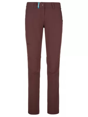 Pantaloni de dama KILPI BRODELIA-W RL0203KI ROȘU ÎNCHIS