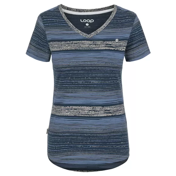  Tricou pentru femei LOAP BAJNA ALBASTRU 