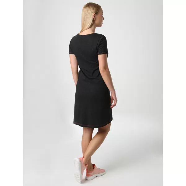 Rochie LOAP BULMA NEGRU/ROZ 