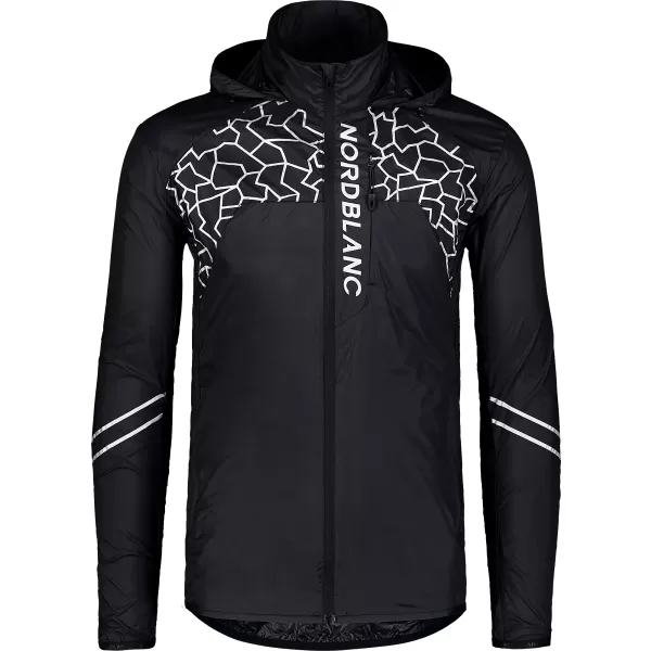  Jachetă pentru bărbați NORDBLANC WELL-BEING NBSJM7602 NEGRU DE CRISTAL 