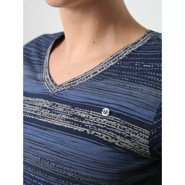  Tricou pentru femei LOAP BAJNA ALBASTRU 