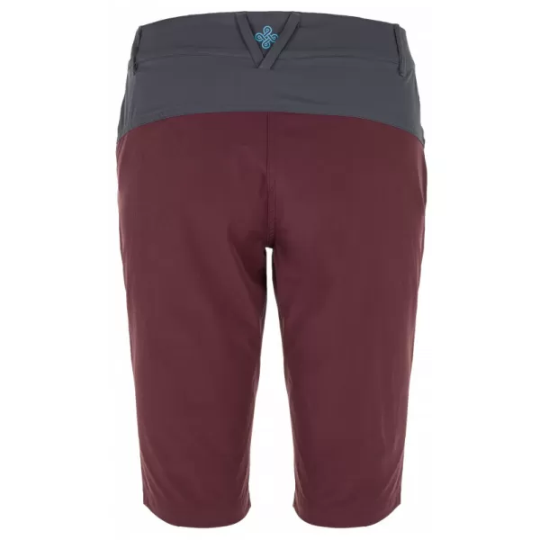  Pantaloni scurți de damă KILPI SYLANE-W RL0208KI ROȘU ÎNCHIS 