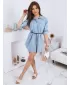 Rochie DSTREET EY2106 ALBASTRU DESCHIS