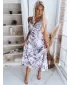 Rochie DSTREET CHANTELE EY1823z ALB -VIOLET