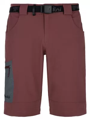 Pantaloni scurți pentru bărbați KILPI NAVIA-M RM0208KI ROȘU ÎNCHIS