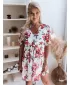 Rochie DSTREET CLAIRE II EY1866z ALB -RED