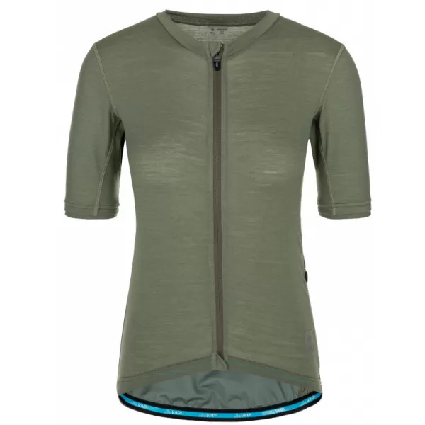  Tricou de ciclism pentru femei KILPI MEARIL-W RL0324KI KAKI 