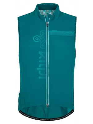 Vesta de ciclism pentru barbati KILPI FLOW-M RM0109KI TURCOAZ