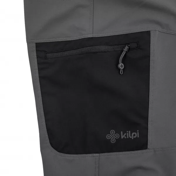  Pantaloni pentru bărbați KILPI LIGNE-M RM0205KI GRI ÎNCHIS 