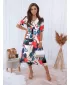Rochie DSTREET EY1869 ALB/ALBASTRU