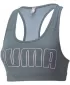Sutien de damă PUMA MID IMPACT 4KEEPS GRAPHIC BRA PM 520306-42 GRI