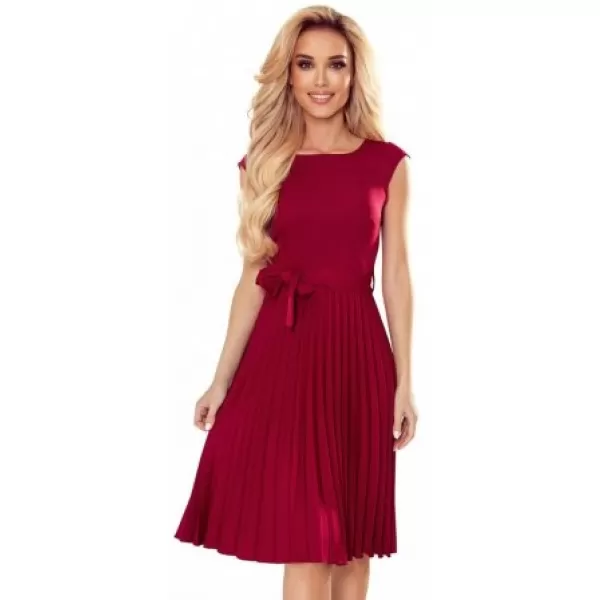  Rochie pentru femei NOMOCO LILA 311-11 Burgundia NOMOCO1 