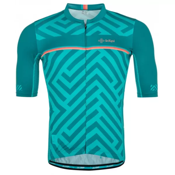  Tricou de ciclism pentru bărbați KILPI TINO-M RM0314KI TURCOAZ 