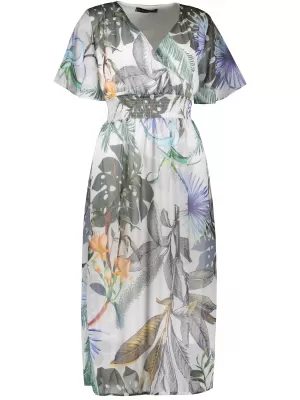 Rochie DSTREET EY1780 GRI DESCHIS