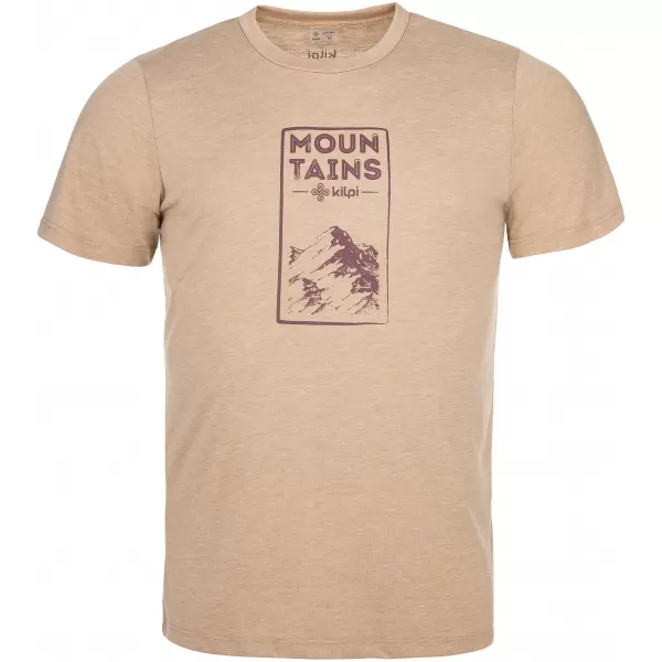  Tricou funcțional pentru bărbați KILPI GAROVE-M RM0306KI BEJ 