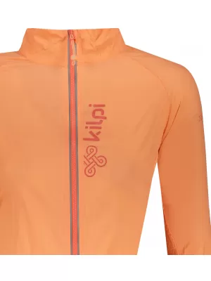 Jachetă de alergare pentru femei KILPI TIRANO-W RL0108KI CORAL