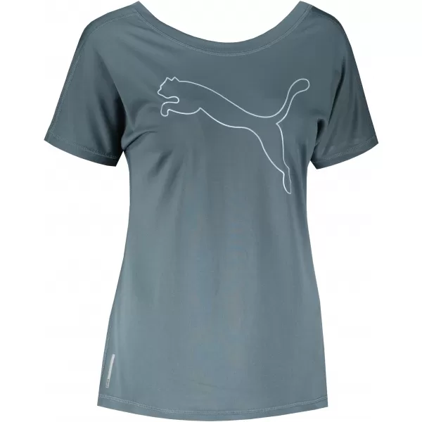  Tricou pentru femei PUMA TRAIN FAVORITE JERSEY CAT TEE 520260-42 GRI 
