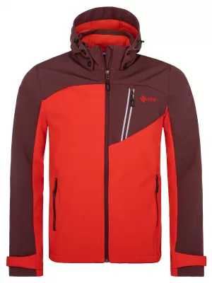 Jachetă softshell pentru bărbați KILPI RAVIO-M RM0114KI ROŞU