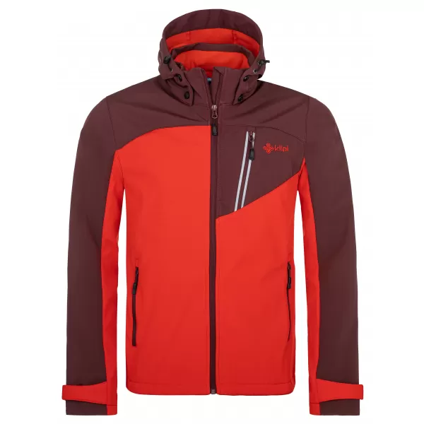  Jachetă softshell pentru bărbați KILPI RAVIO-M RM0114KI ROŞU 
