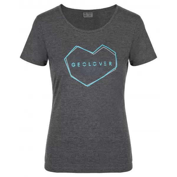  Tricou funcțional de damă KILPI GAROVE-W RL0303KI GRI ÎNCHIS 