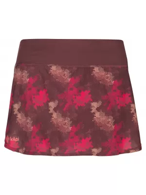 Fusta sport dama KILPI TITICACA-W RL0216KI ROȘU ÎNCHIS