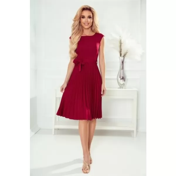  Rochie pentru femei NOMOCO LILA 311-11 Burgundia NOMOCO1 