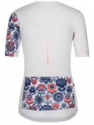 Tricou de ciclism pentru femei KILPI ORETI-W RL0327KI ALB