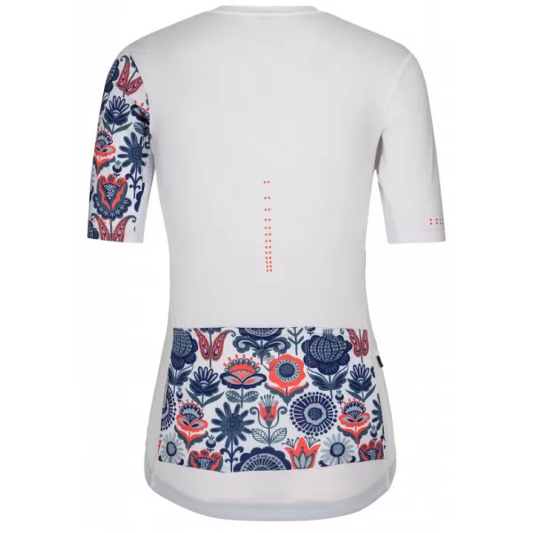  Tricou de ciclism pentru femei KILPI ORETI-W RL0327KI ALB 