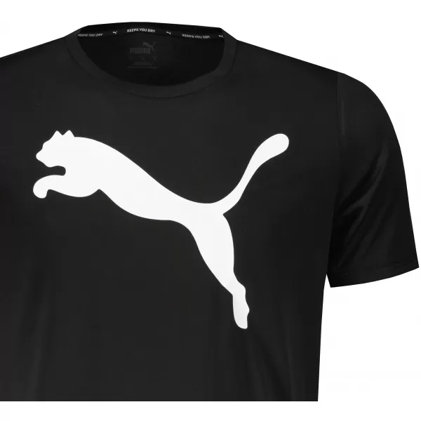  Tricou pentru bărbați PUMA ACTIVE BIG LOGO TEE 586724-01 NEGRU 