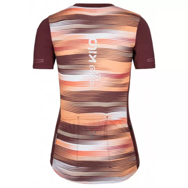  Tricou de ciclism pentru femei KILPI MOATE-W RL0325KI ROȘU ÎNCHIS 