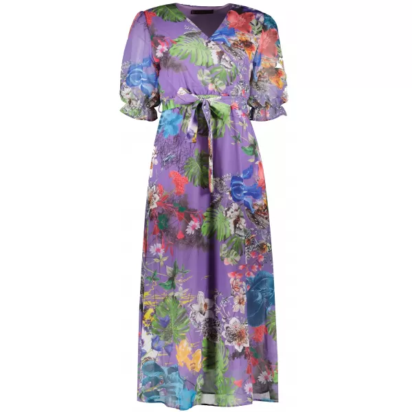  Rochie DSTREET EY1877 VIOLET 