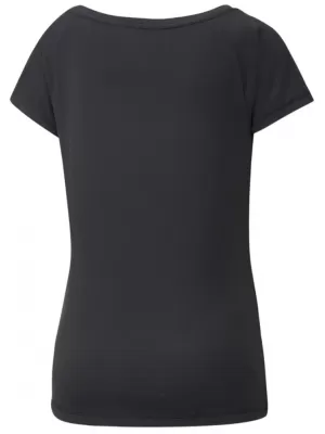 Tricou pentru femei PUMA TRAIN FAV JERSEY CAT TEE 522420-01 NEGRU