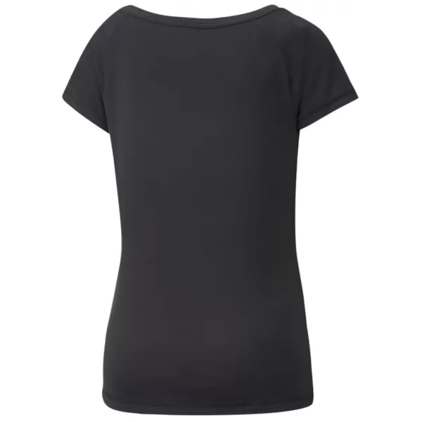  Tricou pentru femei PUMA TRAIN FAV JERSEY CAT TEE 522420-01 NEGRU 
