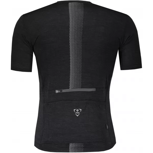  Tricou de ciclism pentru bărbați KILPI PETRANA-M RM0312KI GRI ÎNCHIS 