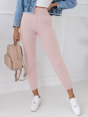 Pantalonii pentru doamne DSTREET UY0839Z ROZ