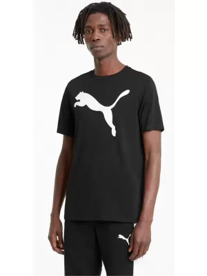 Tricou pentru bărbați PUMA ACTIVE BIG LOGO TEE 586724-01 NEGRU