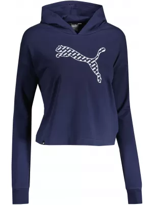 Hanorac de dama PUMA POWER SUMMER GRAPHIC HOODIE TR 848402-06 ALBASTRU