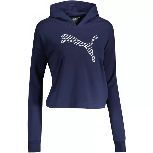  Hanorac de dama PUMA POWER SUMMER GRAPHIC HOODIE TR 848402-06 ALBASTRU 